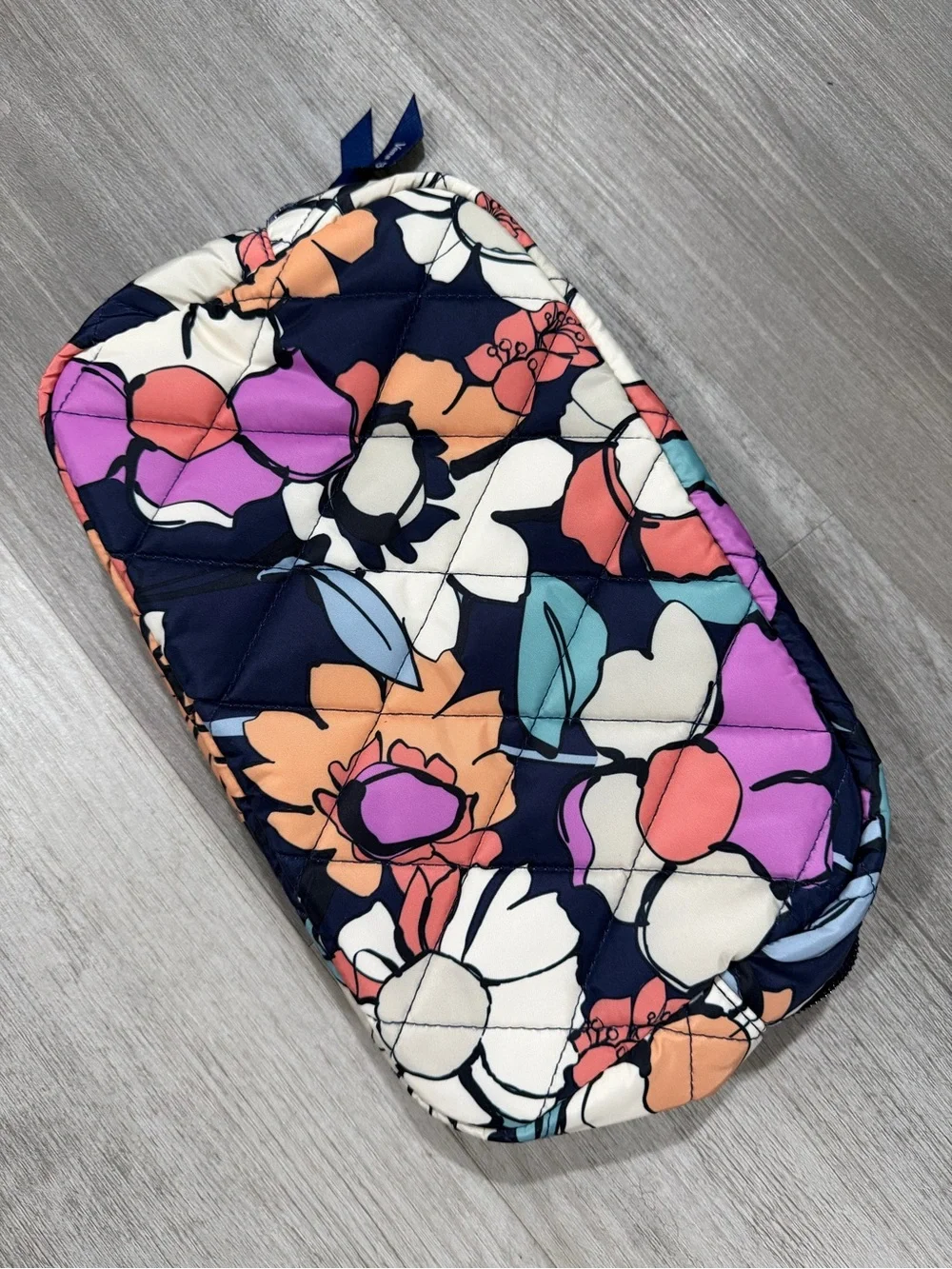 Vera Bradley large cosmetic bag